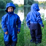 Sale! Boys rain suit! Waterproof insulated outdoor jumpsuit Muddy Romper Windproof 6-8 Years . Best for Rain School Day, Hiking and Camping