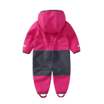 Kids Toddler Rain Suit - Muddy Buddy Boy and Girl Waterproof Coverall One Piece Water Resistant Baby Jacket