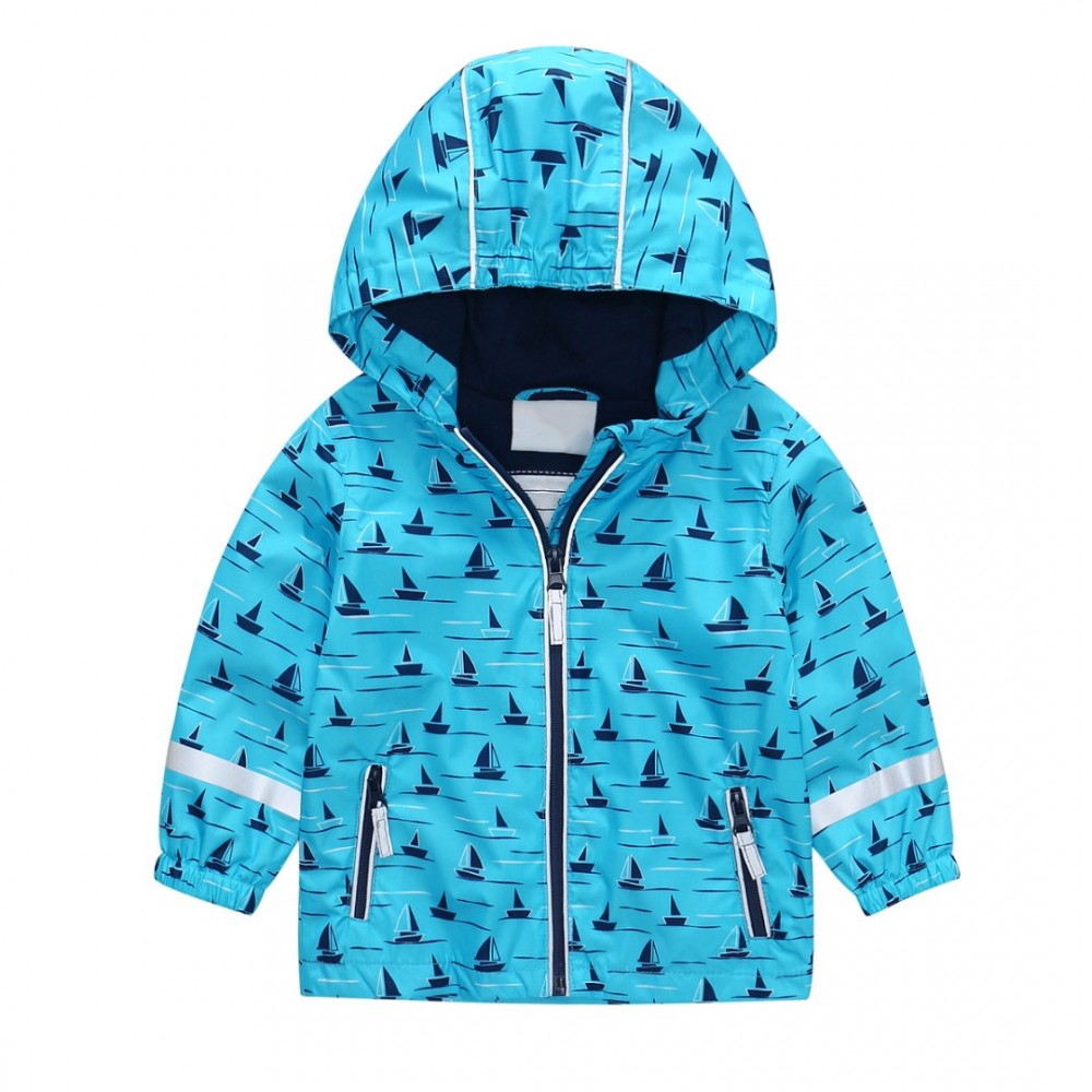 Boys Jacket – Lightweight Waterproof Jacket for Boys fleece lining,Best for Rain School Day,Hiking and Camping