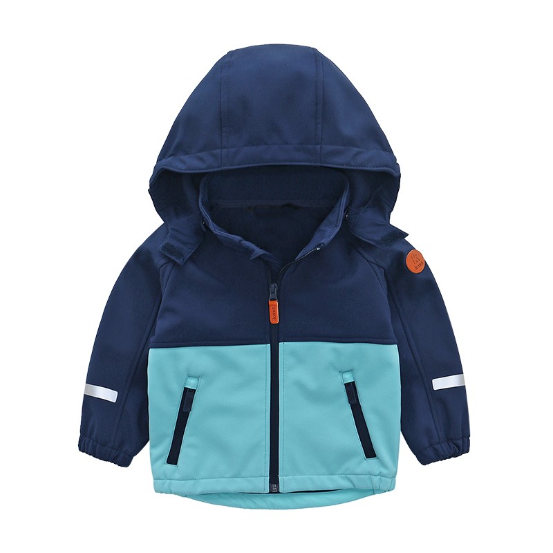 Boys and Girls Rain Jacket Outdoor Light Waterproof Jackets Raincoat Hooded  Light Windbreaker for Camping Hiking