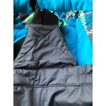 Winter snow 2023 suit ski suit Boy girl Jacket pants with suspenders snow Overalls snowproof windproof 4-7 years old