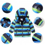 umkaumka Kids Rain Suit Set Waterproof Jacket with Suspender Rain Pants - Muddy Play (18 Months - 6 Years)