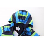 umkaumka Boys' Jacket Waterproof Windbreakers Raincoat Kids Lightweight Cycling Outdoor Hooded Coats